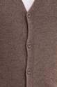Вовняний жилет United Colors of Benetton 1002U601G коричневий