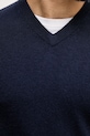 Вовняний жилет United Colors of Benetton 1002U400L темно-синій