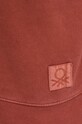 Bavlnená mikina United Colors of Benetton 3P0VU1095 oranžová
