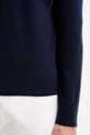 Pulover od kašmira United Colors of Benetton 1033U105S mornarsko plava