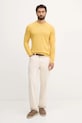 United Colors of Benetton sweter wełniany 1002U1G34 żółty AW25