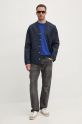 Вовняний светр United Colors of Benetton 1002U1G34 блакитний AW24