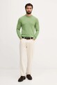 Вовняний светр United Colors of Benetton 1002U1G34 зелений AW25