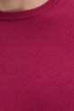 United Colors of Benetton sweter wełniany 1002U1G34 bordowy