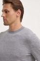 Theory sweter wełniany szary J0781713