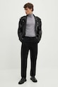 Theory pulover de lana M0781705 gri AW24