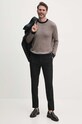 Светр з домішкою шовку Armani Exchange 6DZM1E.ZMW8Z темно-синій AW24