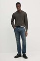 Armani Exchange sweter 6DZM1R.ZM4DZ zielony AW24