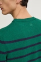 United Colors of Benetton sweter wełniany zielony 103MK107U