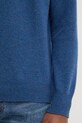 United Colors of Benetton sweter wełniany 1006U108W niebieski