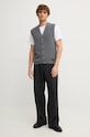 United Colors of Benetton vesta de lana 1344U601H gri NC24