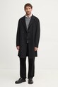 United Colors of Benetton sweter wełniany 1KBAU1081 szary AW24