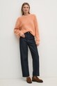 Abbigliamento United Colors of Benetton maglione in misto lana 116NU108M arancione