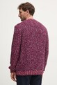 United Colors of Benetton pulover din amestec de lana burgundia 116NU108M