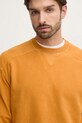 Bavlněná mikina United Colors of Benetton oranžová 3NMEU109T
