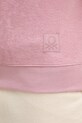 Bavlněná mikina United Colors of Benetton 3NMEU109T růžová