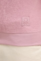 United Colors of Benetton hanorac de bumbac 3NMEU109T roz