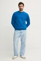 Bavlněná mikina United Colors of Benetton 3NMEU109T modrá NC24
