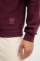 United Colors of Benetton bluza bawełniana 3NMEU109T bordowy