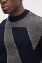 Armani Exchange maglione in lana 6DZM2Q.ZM4QZ blu navy