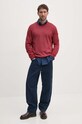 Вовняний светр Paul&Shark 11311001 червоний AW24