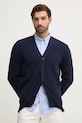 Paul&Shark kardigan wełniany granatowy 14311251