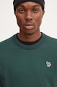 Sveter s prímesou vlny PS Paul Smith zelená M2R.530XZ.N22226