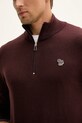 Свитер с примесью шерсти PS Paul Smith M2R.531XZ.N22226 бордо