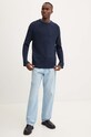 Шерстяной свитер PS Paul Smith M2R.968Y.N22234 тёмно-синий AW24