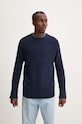 Vlnený sveter PS Paul Smith tmavomodrá M2R.968Y.N22234