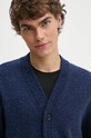 Vlnený kardigán PS Paul Smith tmavomodrá M2R.535X.L21935