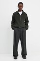 Sunflower pulover din amestec de lana 2028.SFR verde AW24