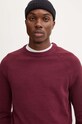 Marc O'Polo sweter bawełniany bordowy 428502560068