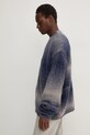 Diesel cardigan din lana K-RAMARRO bleumarin A14915.0WFBT