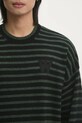 Wood Wood maglione in lana Tya Striped Oversized Jumper verde 10315502.4159