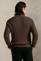Polo Ralph Lauren sweter bawełniany 710810841 brązowy AW25
