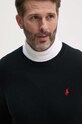 Polo Ralph Lauren sweter bawełniany czarny 710810846