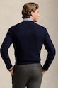 Vlněný svetr Polo Ralph Lauren 710946138 námořnická modř AW24
