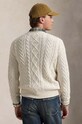 Вовняний светр Polo Ralph Lauren 710949800 бежевий AW24