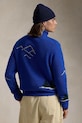 Vlnený sveter Polo Ralph Lauren 710952385 modrá AW24