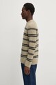 Samsoe Samsoe pulover de lana SAARIN M24300098 bej SS25