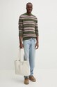 Samsoe Samsoe woolen jumper SAARIN M24300098 green SS25