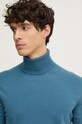 Sisley pulover turcoaz 10F2S2244