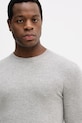 Svetr z vlněné směsi Sisley šedá 102HS1B17