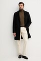 Sisley sweter z domieszką wełny 102HS2177 zielony AW25