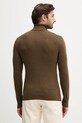 Odzież Sisley sweter z domieszką wełny 102HS2177 zielony