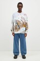 Βαμβακερό πουλόβερ Vans Premium Classics LX Printed Knit Sweater VN000HMFWHT1 πολύχρωμο