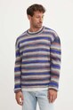 A.P.C. sweter wełniany pull bryce szary WPABG.H23358