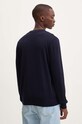 Oblečenie Vlnený kardigán A.P.C. cardigan joe logo WVAWM.H22248 tmavomodrá