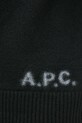 Шерстяной свитер A.P.C. Pull Edward WVBDJ.H23059 чёрный